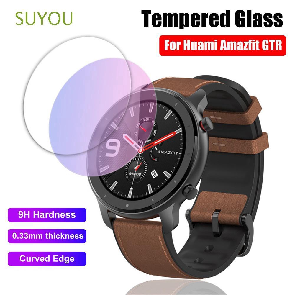 Kính cường lực 2.5D bảo vệ màn hình HD cho Huami AMAZFIT GTR 42mm 47mm