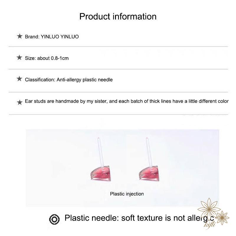 【kifli】SANRIO Bông Tai Dạng Kẹp Màu Bạc S925 Thiết Kế Đơn Giản Dễ Thương