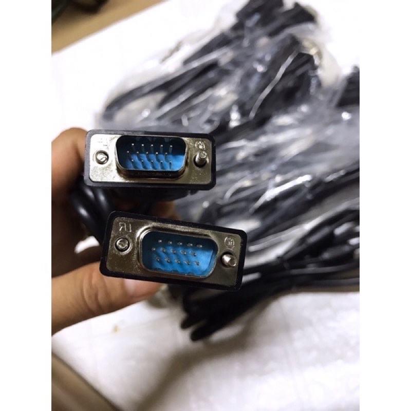 (Hàng Tốt ) Dây Cáp VGA  Dài 1.5m PC chống nhiễu, nối máy tính với màn hình, máy chiếu...