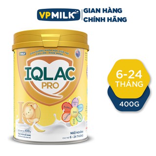 [GIAN HÀNG CHÍNH HÃNG] Sữa Bột IQLac Pro Ngộ Nghĩnh VPMilk 400gr, Sữa Giúp Hệ Tiêu Hoá Khoẻ Mạnh-Phát Triển Não Bộ