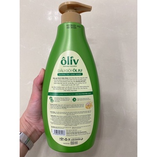 Dầu gội Oliv dưỡng tóc 650ml (có vòi nhấn)