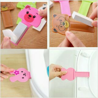 Dụng cụ nhấc nắp bàn ngồi toilet