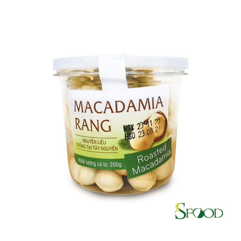 Nhân macca Sfood hảo hạng 500gram