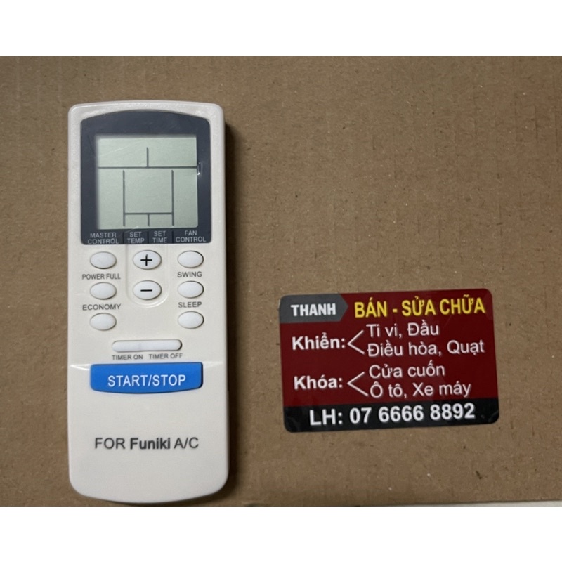 Điều khiển điều hoà FUNIKI CHÍNH HÃNG/ ĐỜI KHIỂN HIẾM