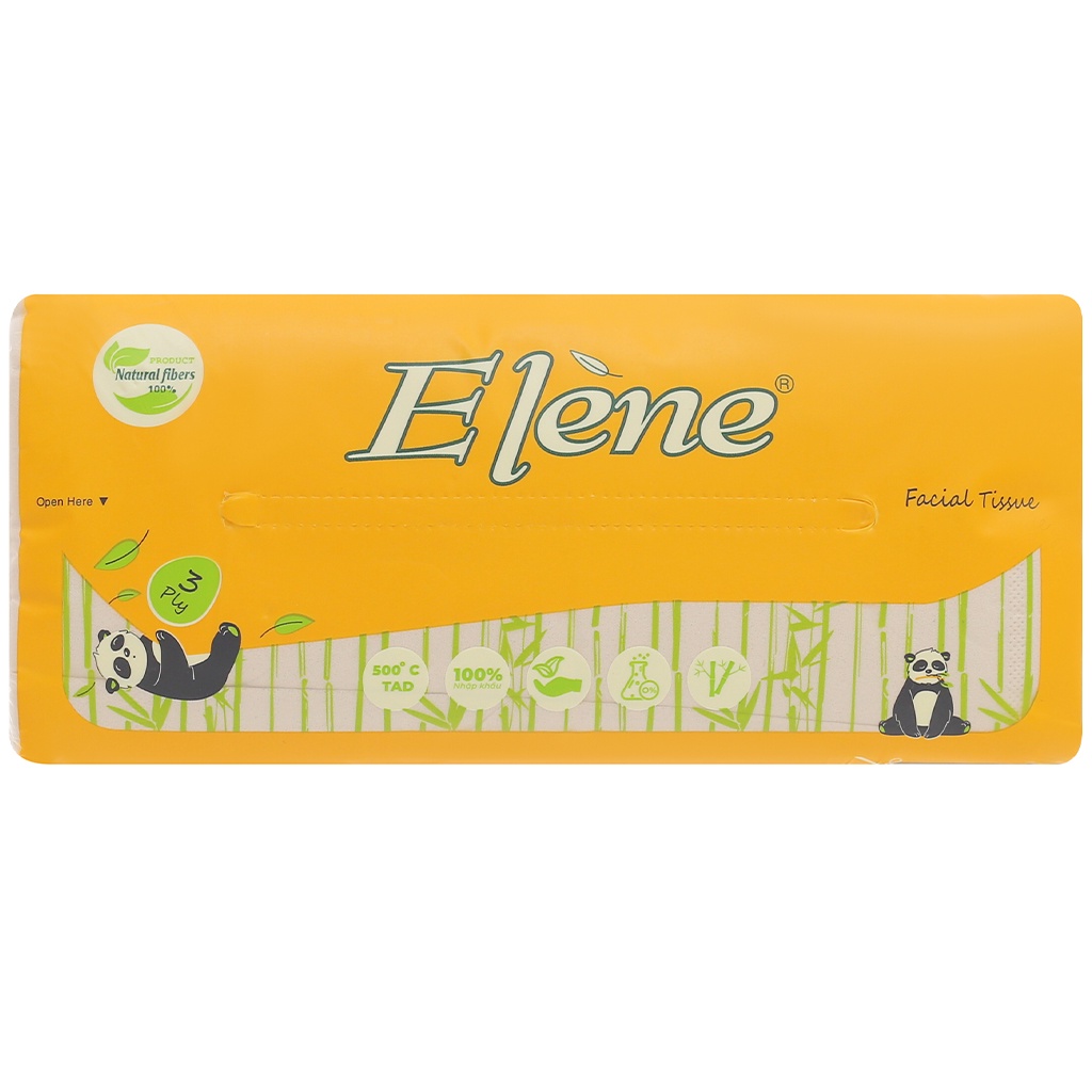 Khăn giấy rút Elène 3 lớp gói 160 tờ