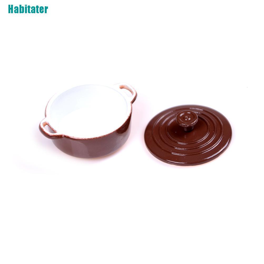 Nồi Mini Tỉ Lệ 1: 12 Dùng Trang Trí Nhà Búp Bê