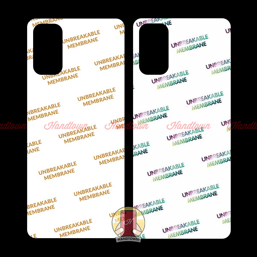 Dán Ppf Mặt Lưng Realme 8 / 7 / Realme 7i / Realme 7S / Realme 7 Pro Hiệu Ứng Cầu Vồng và Trong Suốt Không Full Viền