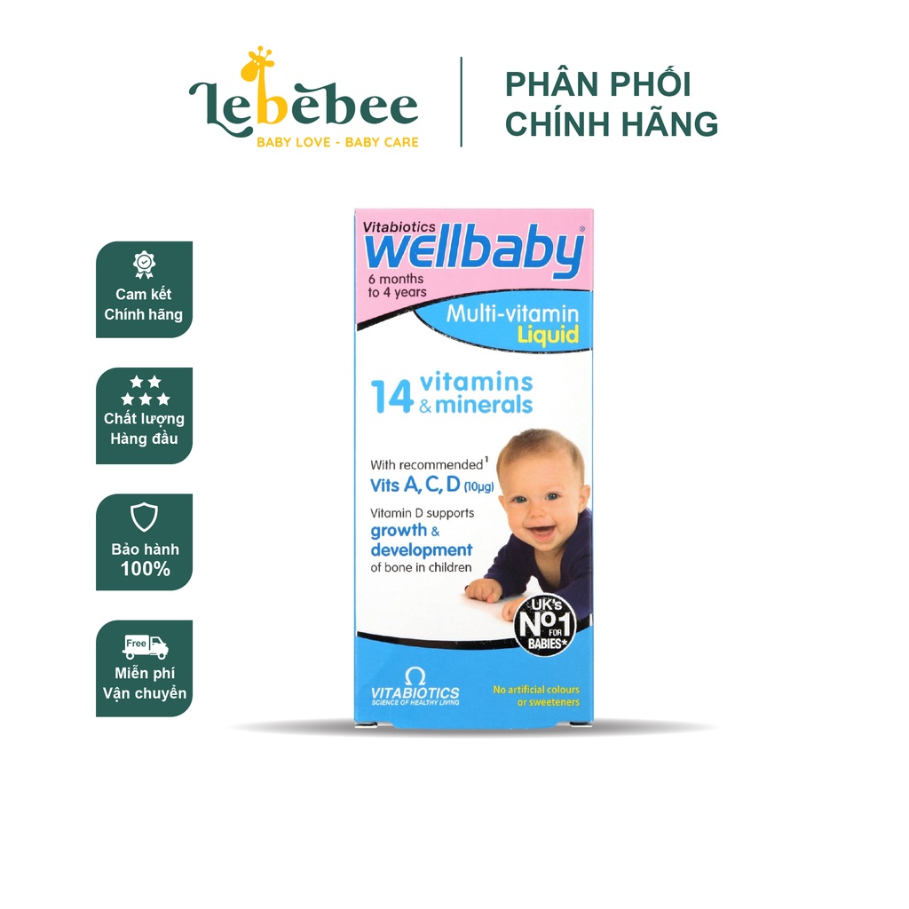Vitamin tổng hợp Wellbaby cho bé
