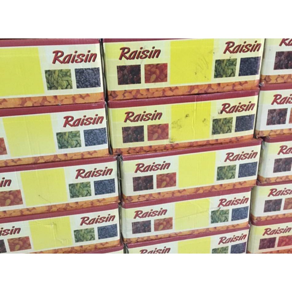 [GIÁ SỈ 500G] Nho khô không đường Ấn Độ Raisin/ Trái cây sấy dẻo không đường nguyên vị HOA QUẢ SẤY DẺO