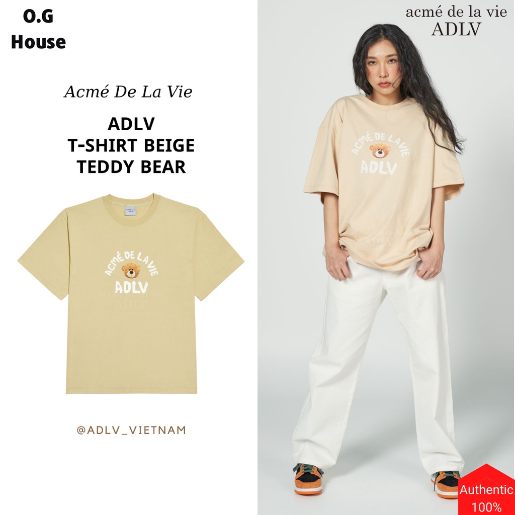 Áo ADLV hình gấu teddy - hàng chính hãng 100%