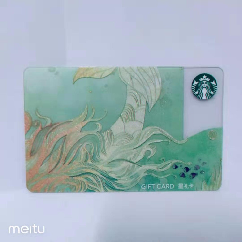 Móc Khóa Kiêm Ly Nước Starbucks 2019 Hình Nàng Tiên Cá Dễ Thương
