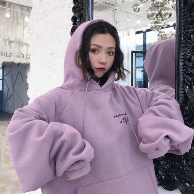 [ORDER] Hoodie nỉ dày in chữ