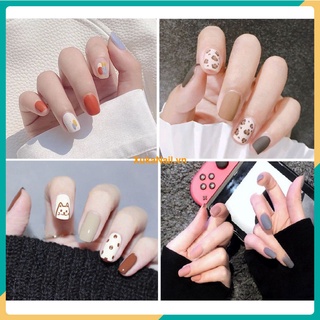 [R41-R60] Móng tay giả /Kèm keo/ bộ 24 móng giả nails đẹp