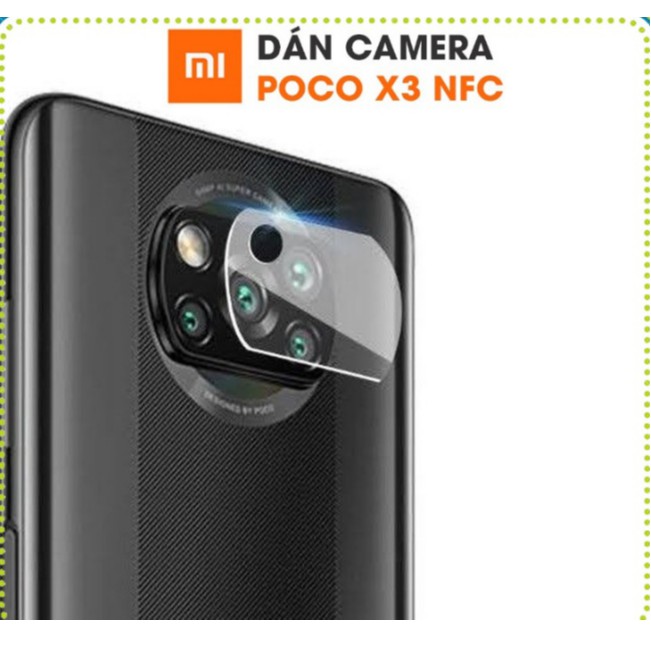 Cường lực camera xiaomi Poco X3 NFC