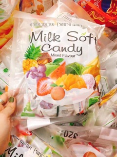🍒Kẹo dẻo Milk Soft Candy 🍇🍋🍏 THÁI LAN