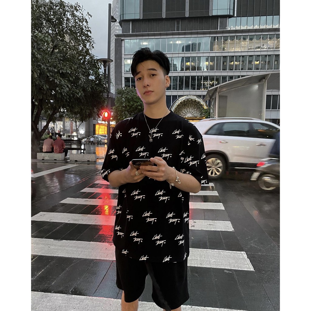 ÁO THUN full chữ ký CHUOTTRANG SIGNATURE