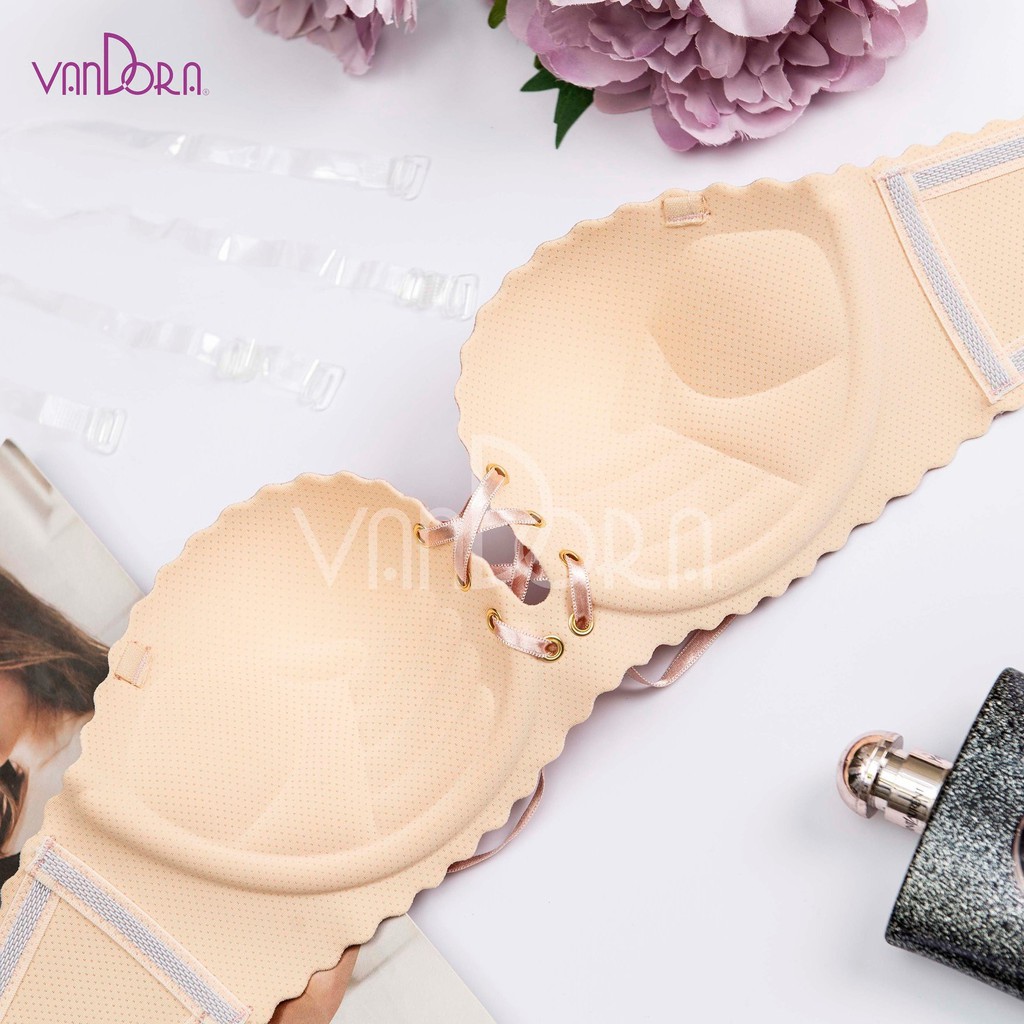 Áo su đúc đẩy ngực tạo khe dây rút S01 | BigBuy360 - bigbuy360.vn