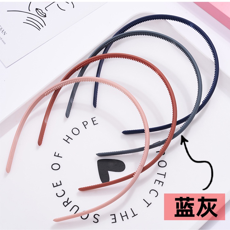 Băng Đô Cài Tóc Morandi Màu Sắc Đơn Giản Dễ Phối Đồ