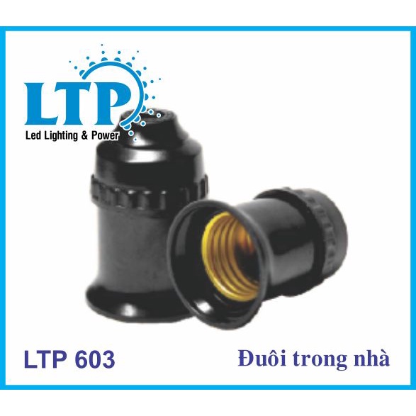 Đui đèn E27, E14, E40 bằng nhựa, sứ, thép trong nhà - chống nước - gắn tường dùng để trang trí hoặc lắp đèn nhà xưởng