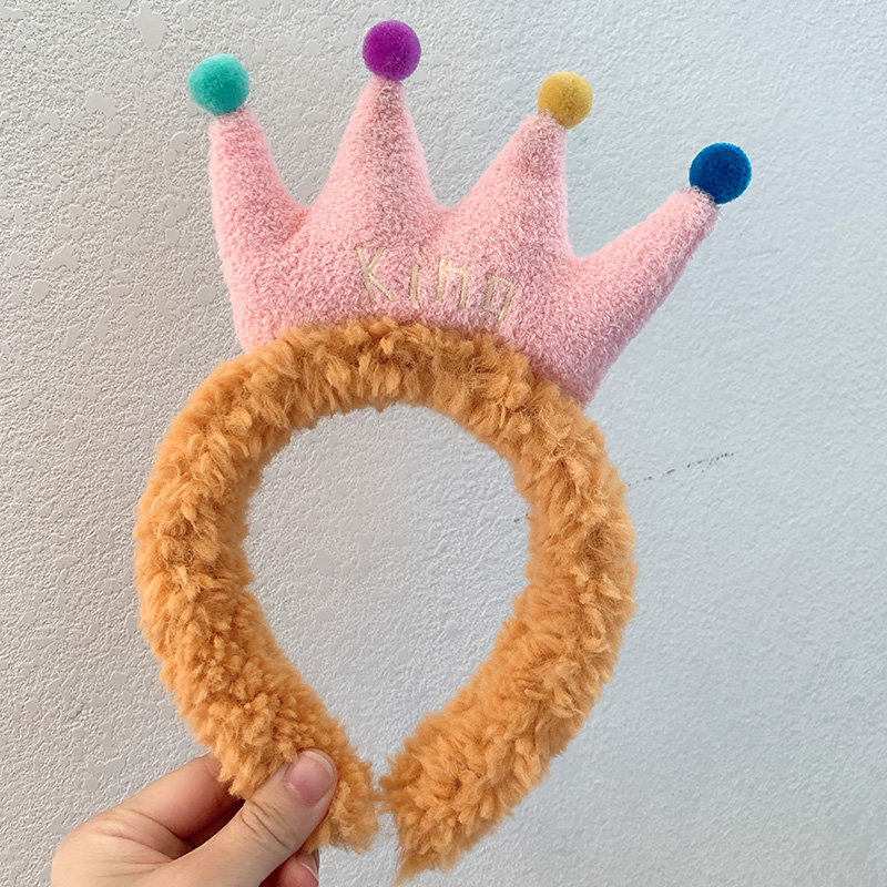 Băng đô hình vương miện đáng yêu cho bé