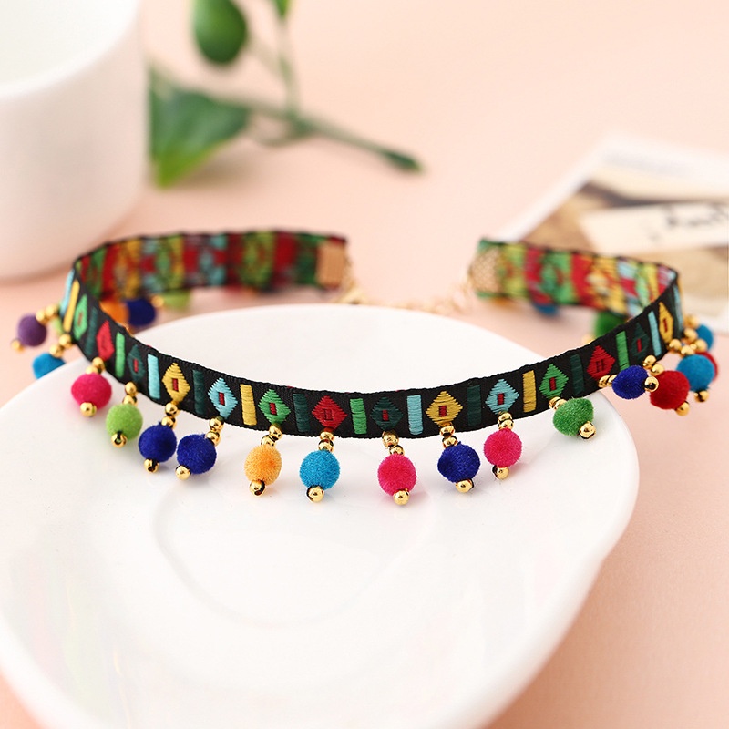Vòng chocker boho vòng cổ bohemian