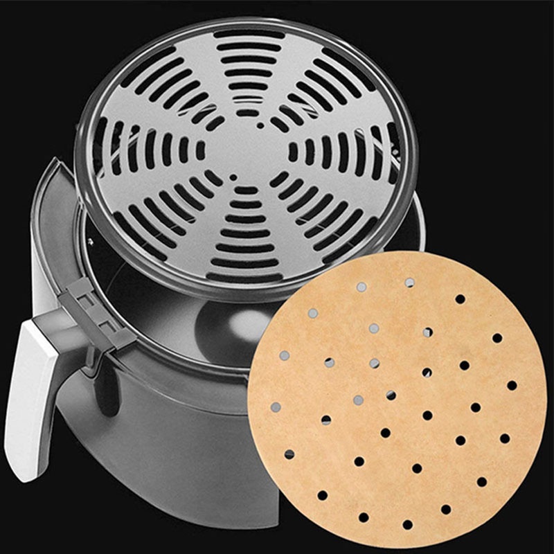 Set 100 Giấy Silicone Hấp Bánh Chống Dầu Sử Dụng Một Lần Tiện Lợi