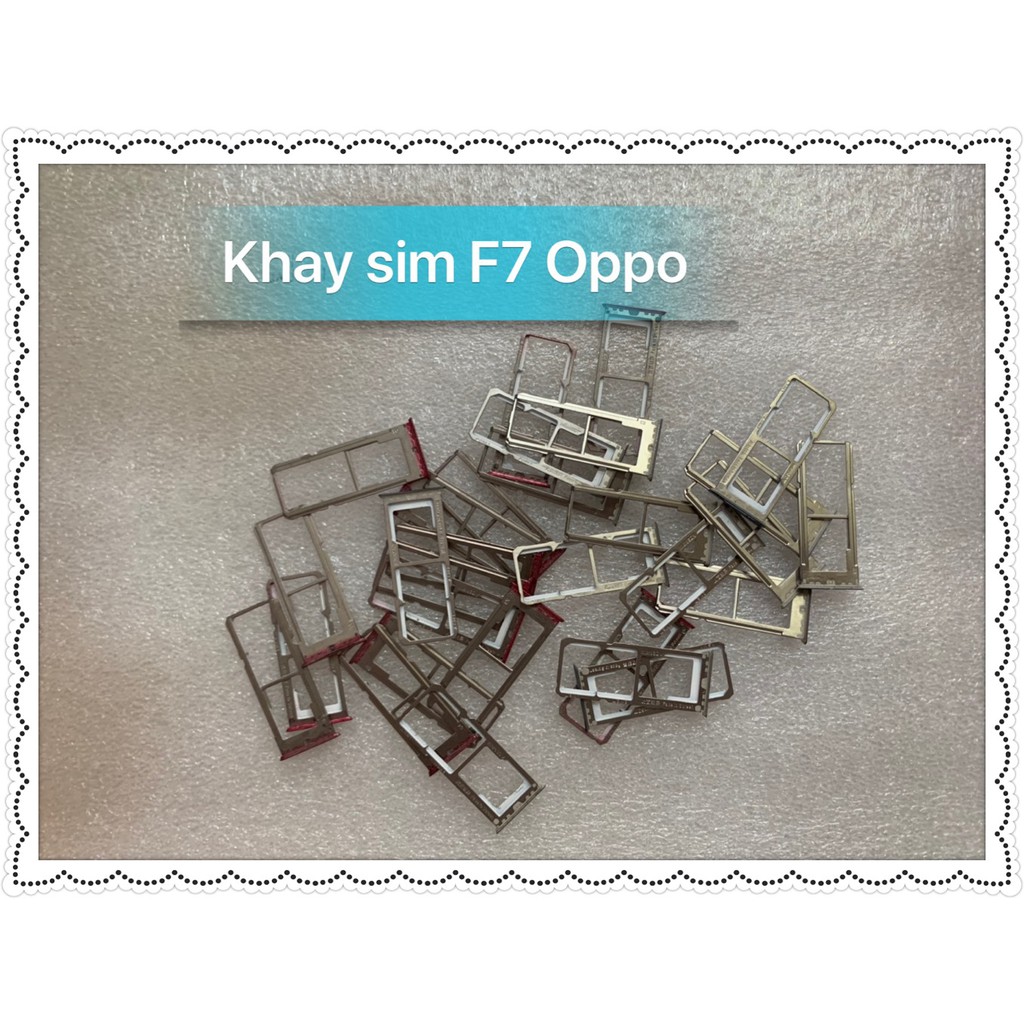 khay sim F7 - Oppo