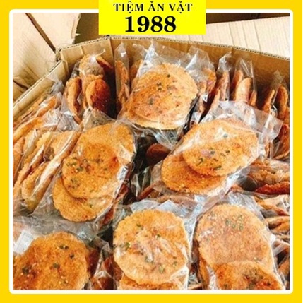 Cơm Cháy Mắm Hành Loại To Đồ Ăn Vặt Ngon Giòn Hấp Dẫn