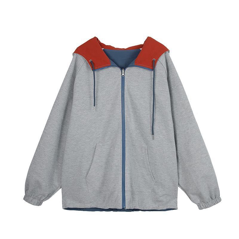 Áo Khoác Thể Thao Hai Mặt Có Nón Phong Cách Rockmagic 2020 Cho Nữ | BigBuy360 - bigbuy360.vn