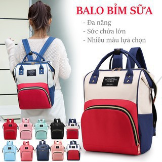 Balo bỉm sữa, Balo cho mẹ và bé đa năng