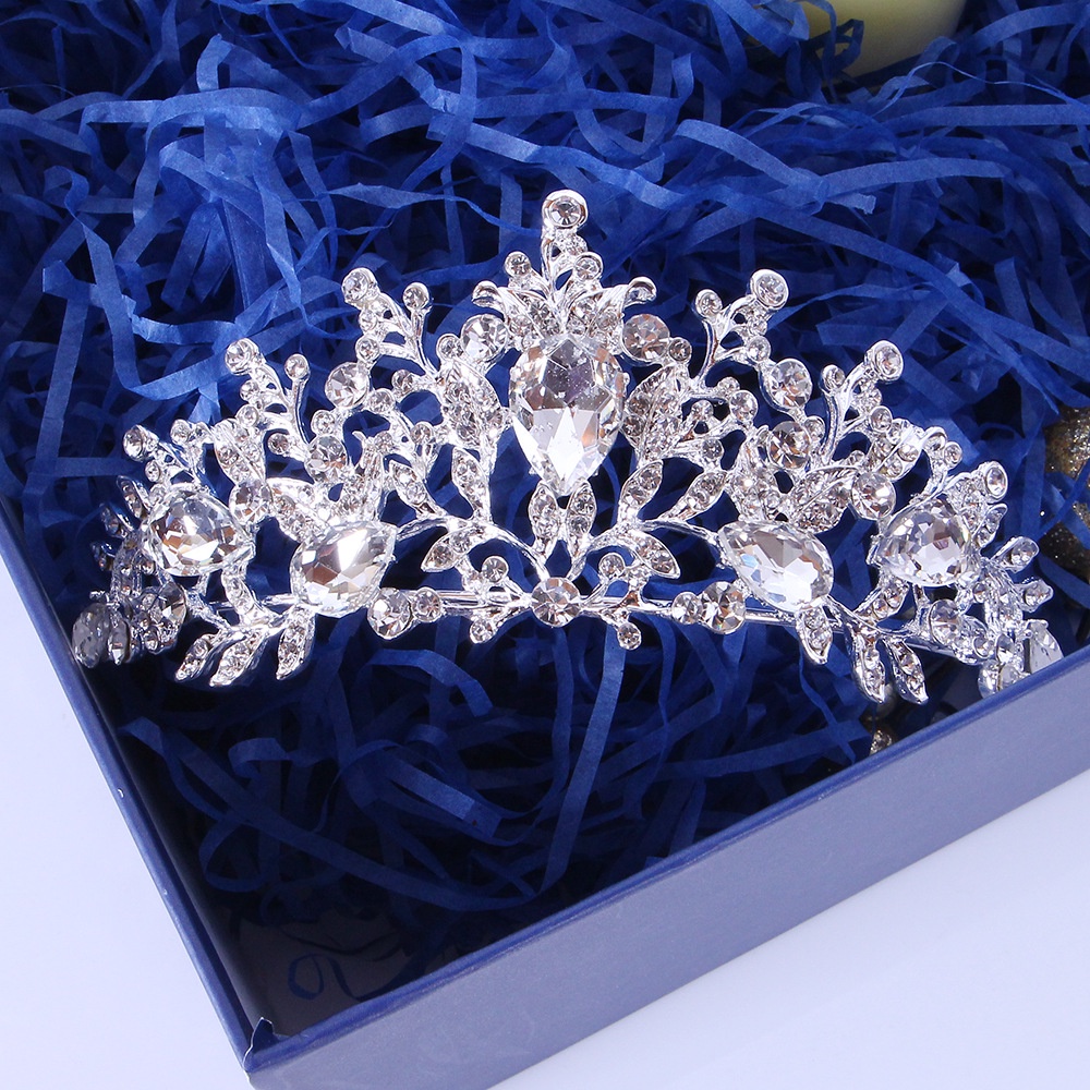 Vương Miện Công Chúa Bằng Hợp Kim Đính Đá Sang Trọng Cao Cấp Cho Bé
