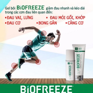 Gel lạnh xoa bóp giảm đau Biofreeze