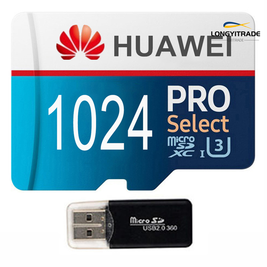 Thẻ Nhớ Siêu Mỏng Chống Nước Tốc Độ Cao Cho Máy Ảnh Huawei 64gb 128gb 512gb 1tb