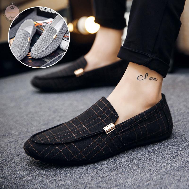 Giày lười dành cho nam thoáng mát phong cách tối giản thời trang nước diệt khuẩn