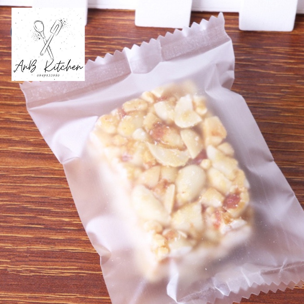 Bao bì đựng trà, bánh kẹo trắng mờ, hàn nhiệt, nhiều kích thước