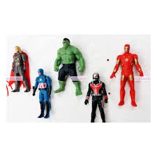 5_siêu_anh_hùng_Avengers 2: Người Kiến, Đội Trưởng Mỹ, Khổng Lồ Xanh, Thor, Người Sắt