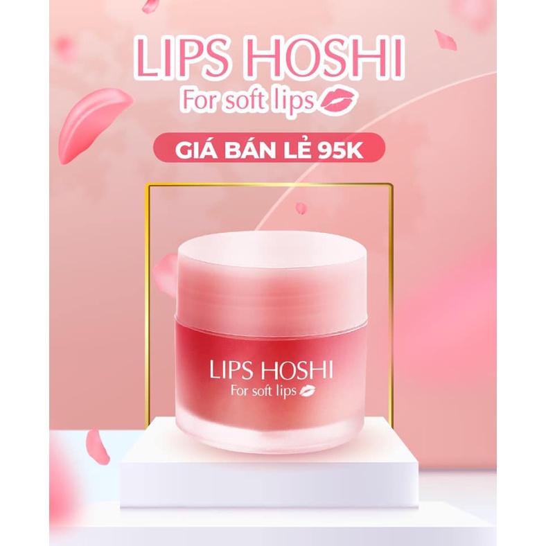 Son dưỡng môi Lip Hoshi công nghệ Nhật Bản dưỡng môi tự nhiên - dưỡng ẩm hồng môi chống nẻ làm son lót nền