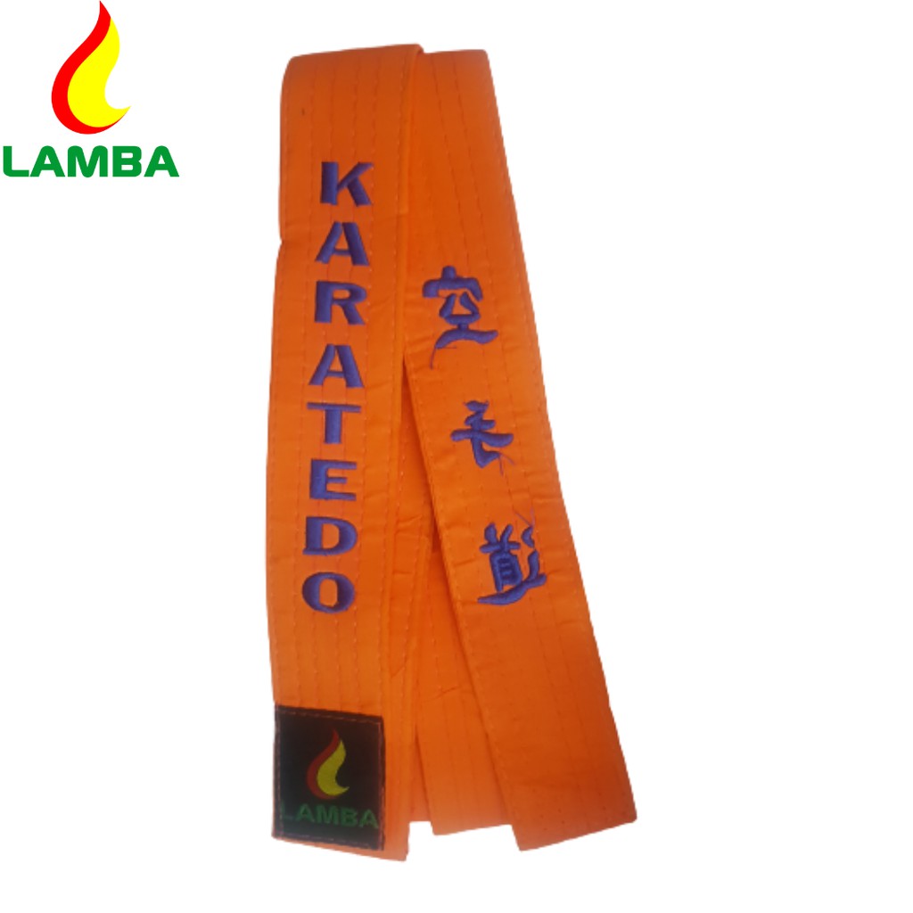 ĐAI MÀU LOẠI THƯỜNG MÔN VÕ KARATE.