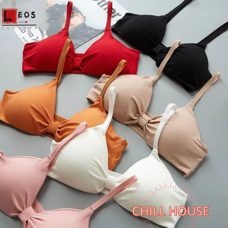 HÓT NHẤT- ÁO BRA THẮT NƠ GÂN TĂM XINH XẮN B 308 CHILLHOUSE