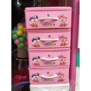 TỦ NHỰA ĐỰNG ĐỒ 4 TẦNG