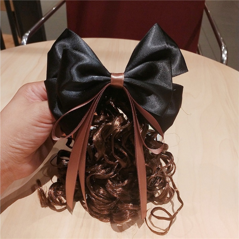 Kẹp Tóc Đính Nơ Ruy Băng Dành Cho Thanh Thiếu Niên
