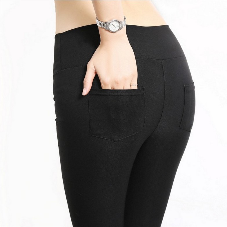 Quần Legging nữ 2 túi siêu co dãn cạp cao | BigBuy360 - bigbuy360.vn