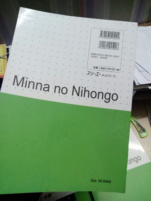 Minnano nihongo II sách bài tập