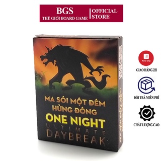 Bài Ma Sói One Night Day Break Việt Hóa