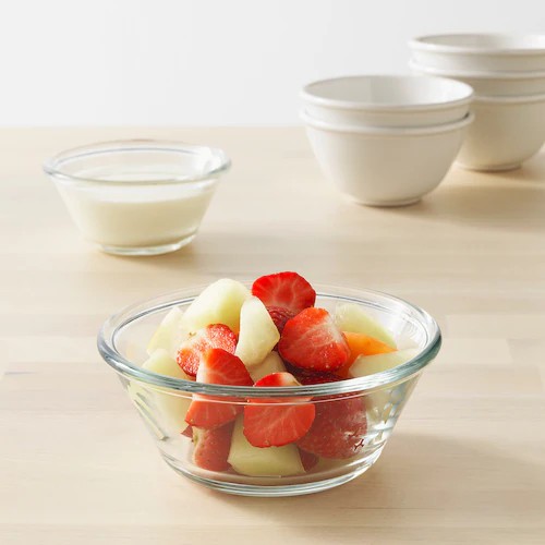 Tô thủy tinh VARDAGEN đk 20cm IKEA