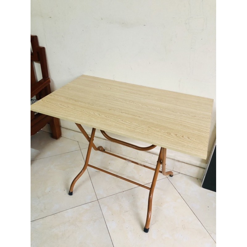 Bàn gấp chân cao 75cm , mặt bàn 60x1m nhiều màu sang trọng | BigBuy360 - bigbuy360.vn