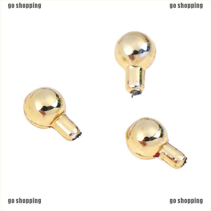 {go shopping}4 PCS Dollhouse miniature door knobs door fittings for doll house decoration