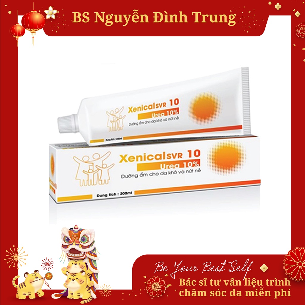 Kem dưỡng ẩm Xenicalsvr 10 200ml - BS Nguyễn Đình Trung