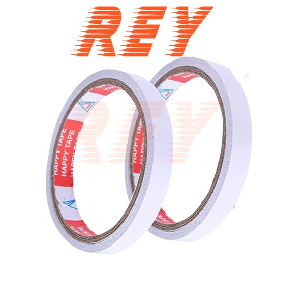 COMBO 6 Cuộn Băng keo 2 mặt dày đẹp nhiều size 12mm, 24mm, 48mm