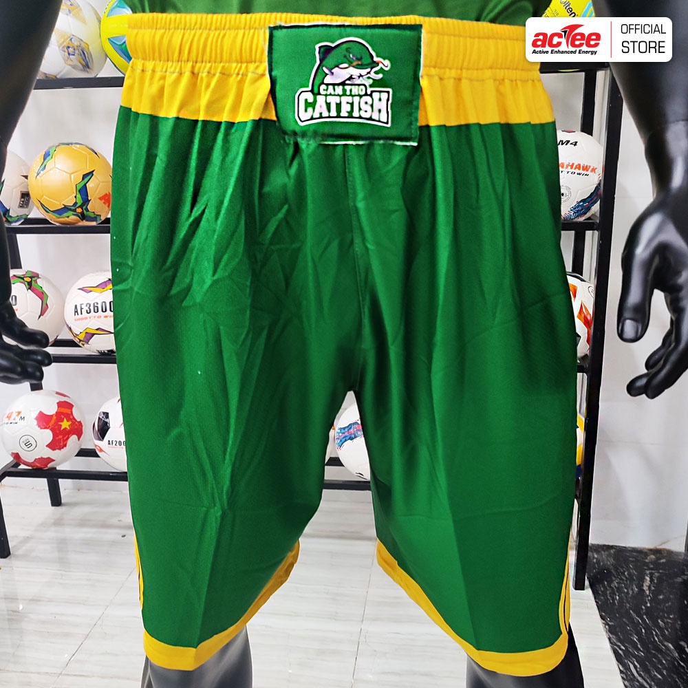 Quần thi đấu Bóng rổ Cantho Catfish VBA 3x3 2022 - màu Xanh lá - Thanh lý